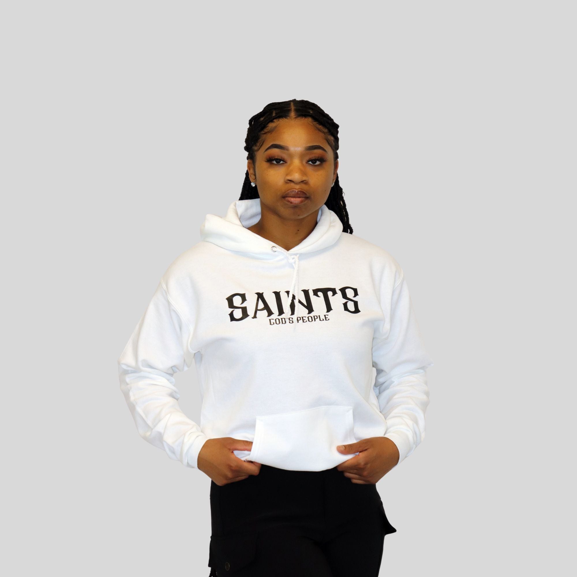 New orleans saints white hoodie hotsell